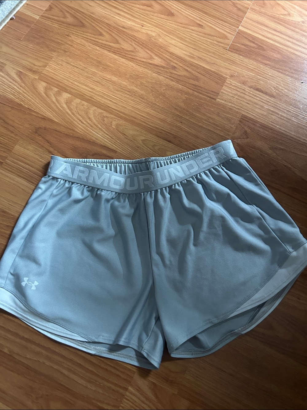 Under Armour Women's Light Blue Athletic Shorts